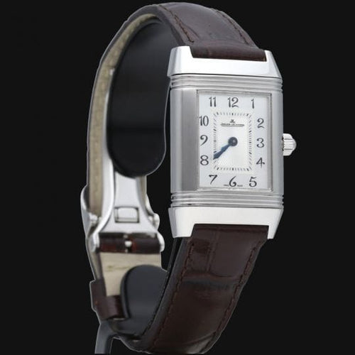 Montre Jaeger-LeCoultre Reverso Duetto - Montre en acier 58 Facettes MT46981