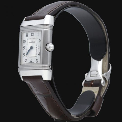 Montre Jaeger-LeCoultre Reverso Duetto - Montre en acier 58 Facettes MT46981