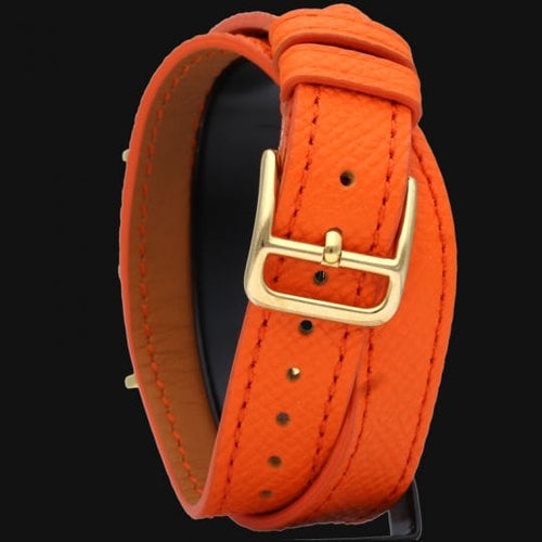 Montre Hermès Heure H - Montre en plaqué or 58 Facettes MT47106
