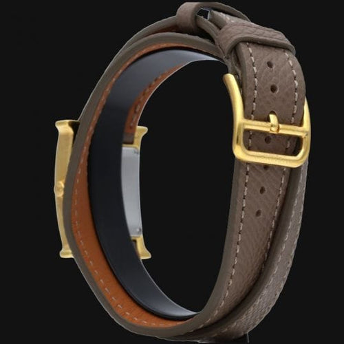 Montre Hermès Heure H - Montre femme plaqué or 58 Facettes MT47109