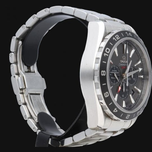Montre Omega Seamaster Aqua Terra - Montre GMT chronographe en acier 58 Facettes MT45951