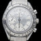 Montre Omega Speedmaster - Montre chronographe automatique en acier 58 Facettes MT46640