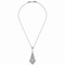 Collier Art déco - Collier pendentif en or blanc et diamants 58 Facettes 1.0001488/2