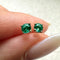 Boucles d'oreilles Single Tulip - Boucles d'oreilles en or 18K et tourmalines turquoise 58 Facettes GER1335TQ