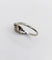 Bague 56 Bague tank Art déco en platine et diamants 58 Facettes A07516