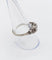 Bague 56 Bague tank Art déco en platine et diamants 58 Facettes A07516