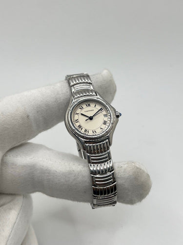 Montre Cartier Cougar - Montre quartz en acier 58 Facettes 2035
