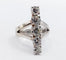 Bague 52.5 Bague marquise vintage en or blanc 18k et diamants 58 Facettes A07520