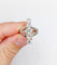 Bague 52.5 Bague marquise vintage en or blanc 18k et diamants 58 Facettes A07520