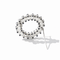 Broche Broche ronde en or blanc, saphirs et perles de culture 58 Facettes 9070/19