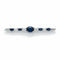 Broche Broche en or blanc, saphirs et diamants 58 Facettes 1.0001001/3
