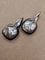 Boucles d'oreilles Pomellato Capri - Boucles d'oreilles en or blanc, onyx et diamants 58 Facettes CV-070