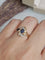 Bague 52 Bague saphir en or jaune et diamants 58 Facettes 746