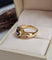 Bague 51 Bague en or jaune avec saphir et diamants 58 Facettes 741