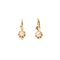 Boucles d'oreilles Boucles d'oreilles dormeuses en or jaune, perles de culture et diamant 58 Facettes LMB-244
