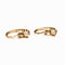 Boucles d'oreilles Boucles d'oreilles dormeuses en or jaune, perles de culture et diamant 58 Facettes LMB-244