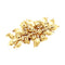 Broche Fleurs - Broche en or jaune et diamants 58 Facettes 35775