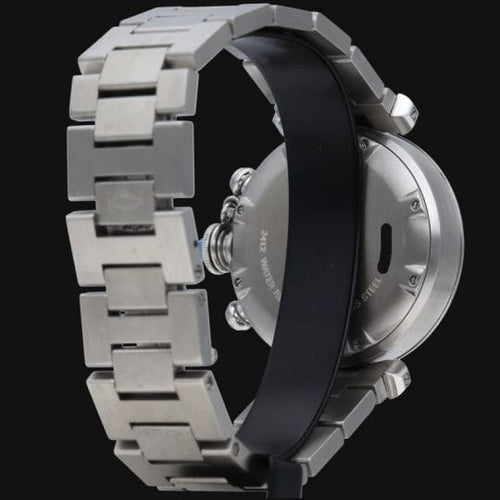 Montre Cartier Pasha - Montre chronographe en acier 58 Facettes MT45243