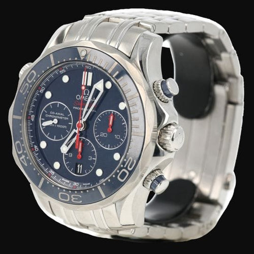 Montre Omega Seamaster - Montre Diver 300M Chronograph en acier 58 Facettes MT45578