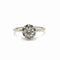 Bague 53 Bague diamant des années 1950 en or gris 18k 58 Facettes 266