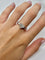 Bague 53 Solitaire cœur - Bague en or blanc 18K et diamants 0,79 ct 58 Facettes 2039