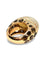 Bague 56 Anjara - Bague en or jaune, pierre de lune, quartz fumé et diamants 58 Facettes 2069