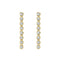 Disco - Boucles d'oreilles tennis en or 18K et diamants 0,5 ct 58 Facettes GER1022YG