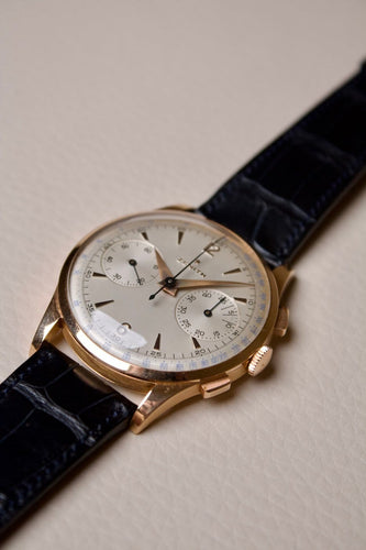 Montre Zenith Stellina - Montre chronographe en or rose 18k 58 Facettes MONTRE-005