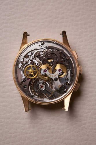 Montre Zenith Stellina - Montre chronographe en or rose 18k 58 Facettes MONTRE-005
