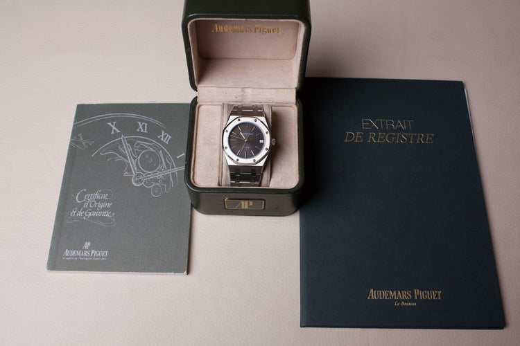 Montre Audemars Piguet Royal Oak - Montre 4100ST en acier, 1979 58 Facettes MONTRE-007