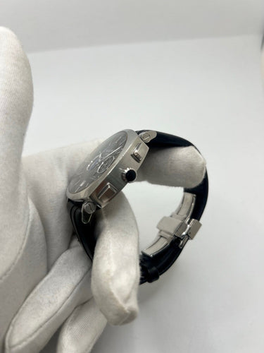 Montre Chaumet Dandy - Montre chronographe automatique en acier 58 Facettes 2042