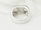 Bague 50 Mauboussin Grande Vie - Bague en or blanc, nacre et diamants 58 Facettes 33601