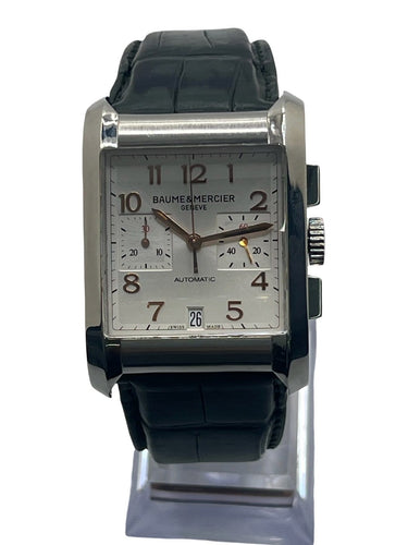 Montre Baume & Mercier Hampton - Montre chronographe automatique en acier 58 Facettes 2012