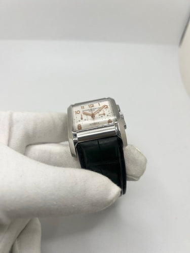 Montre Baume & Mercier Hampton - Montre chronographe automatique en acier 58 Facettes 2012