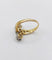Bague 59 Bague marquise antique en or 18K, platine et diamants 58 Facettes A07526