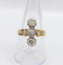 Bague 59 Bague marquise antique en or 18K, platine et diamants 58 Facettes A07526