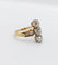 Bague 59 Bague marquise antique en or 18K, platine et diamants 58 Facettes A07526