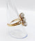 Bague 59 Bague marquise antique en or 18K, platine et diamants 58 Facettes A07526