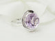 Bague 56 Mauboussin - Bague en or blanc, améthyste et diamants 58 Facettes 33602