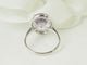 Bague 56 Mauboussin - Bague en or blanc, améthyste et diamants 58 Facettes 33602
