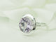 Bague 56 Mauboussin - Bague en or blanc, améthyste et diamants 58 Facettes 33602