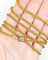 Collier Sautoir géorgien en or 18k, mailles cannetille 58 Facettes A07527