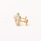 Boucles d'oreilles Boucles d'oreilles puces anciennes marguerites en or jaune, platine et diamants 58 Facettes LMB-340
