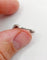 Bague 53 Bague solitaire Art déco en or blanc et platine avec diamant 58 Facettes A07532