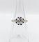 Bague 53 Bague solitaire Art déco en or blanc et platine avec diamant 58 Facettes A07532