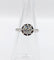 Bague 53 Bague solitaire Art déco en or blanc et platine avec diamant 58 Facettes A07532