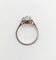 Bague 53 Bague solitaire Art déco en or blanc et platine avec diamant 58 Facettes A07532