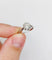 Bague 53 Bague solitaire Art déco en or blanc et platine avec diamant 58 Facettes A07532