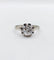 Bague 53 Bague solitaire Art déco en or blanc et platine avec diamant 58 Facettes A07532