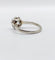 Bague 53 Bague solitaire Art déco en or blanc et platine avec diamant 58 Facettes A07532